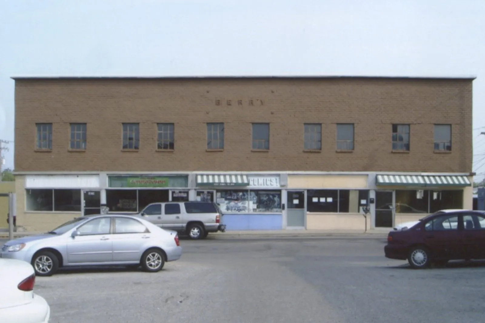 Berry Building before renovation